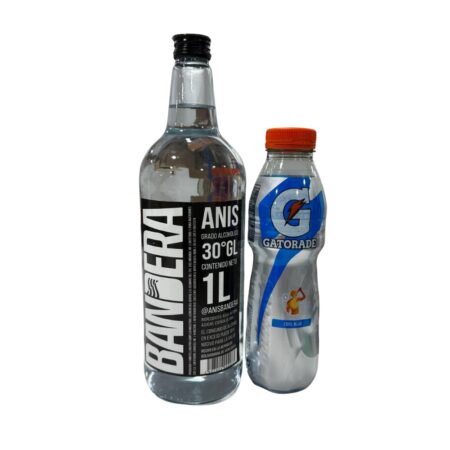 Combo Manao (anís bandera + gatorade)