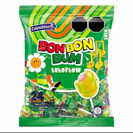 Chupeta Bom Bom bun Lulo bolsa 24 unidades