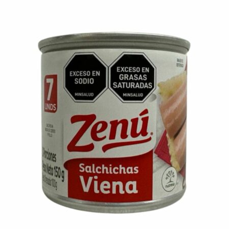 Salchicha Viena Zenu Lata 155 gr