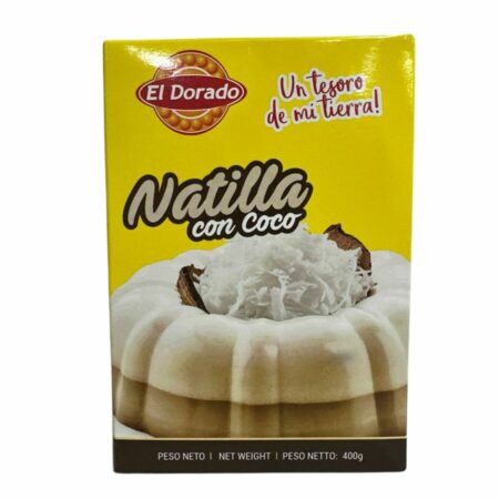 Natilla de Coco El Dorado 400gr