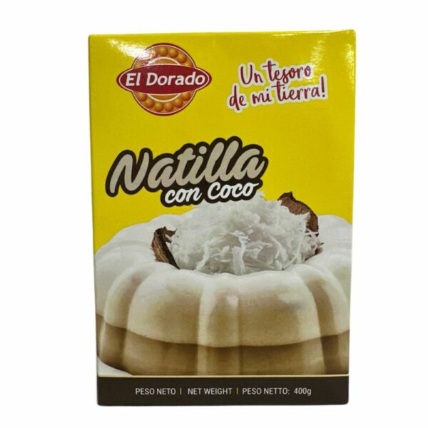 Natilla de Coco El Dorado 400gr